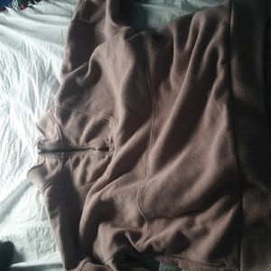 Pink sweatshirt quarter zip